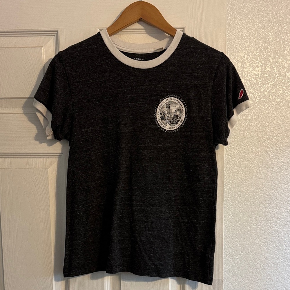 Black and White Ringer T-Shirt